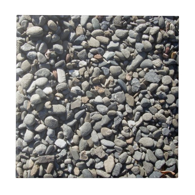 Pea gravel Basalt Tile (Front)