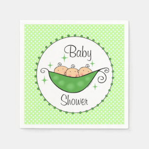 Pea in My Pod Triplets Napkin