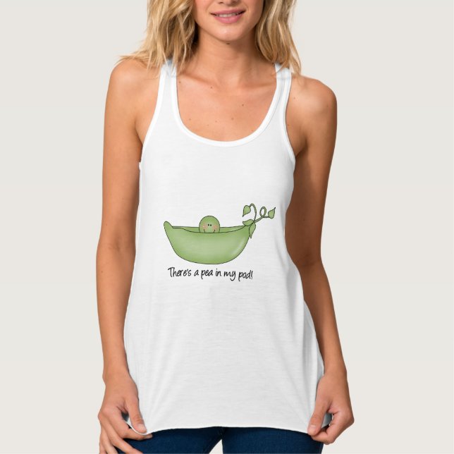 Pea in the Pod t-shirt Tank Top (Front)