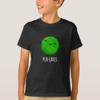 Pea-lates Funny Pilates Pea Pun Dark BG