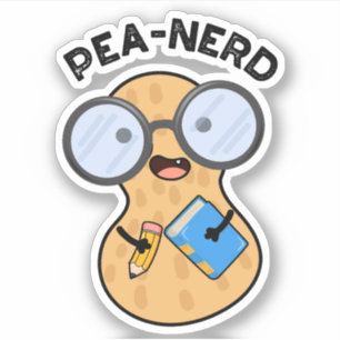 Pea-nerd Funny Nerd Peanut Pun 