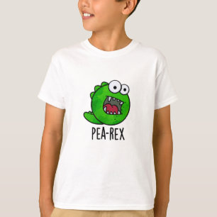 Pea Rex Funny Dinosaur Veggie TRex Pun  T-Shirt
