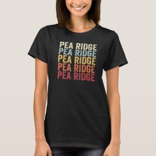 Pea Ridge Florida Pea Ridge FL Retro Vintage Text T-Shirt