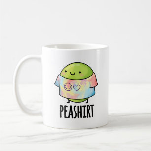 Pea Shirt Funny Veggie Pea TShirt Pun  Coffee Mug