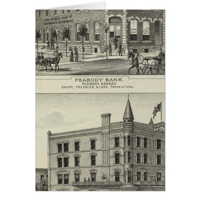 Peabody Bank, Kansas (Front)