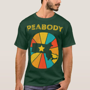 Peabody Massachusetts Vintage Distressed Souvenir T-Shirt