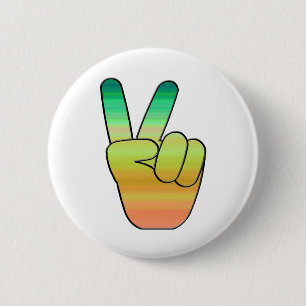 Peace-03 6 Cm Round Badge