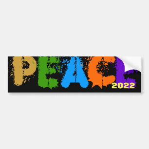 PEACE 2022 BUMPER STICKER