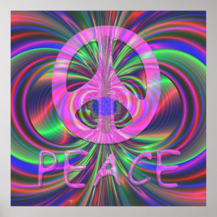 Peace. 24X24 Poster