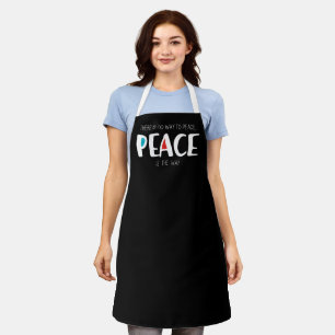 Peace 2 apron
