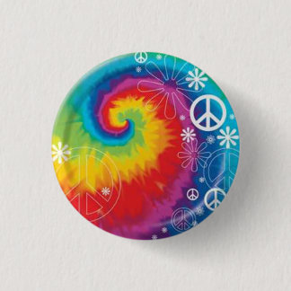 peace 3 cm round badge