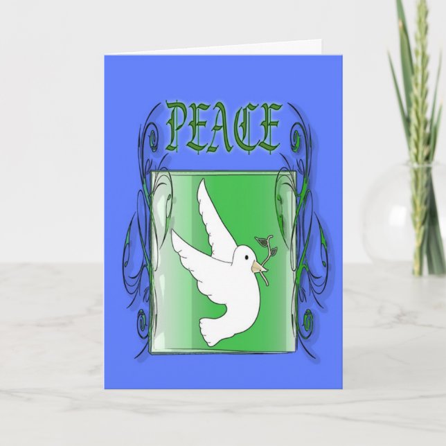 Peace 3 holiday card (Front)