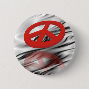 Peace 3D / reflexion 6 Cm Round Badge