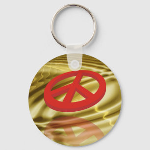 Peace 3D / reflexion Key Ring