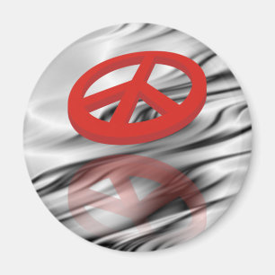 Peace 3D / reflexion Magnet