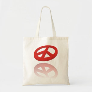 Peace 3D / reflexion Tote Bag