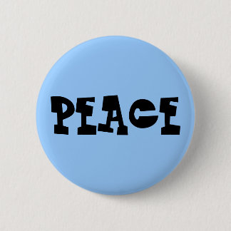 PEACE 6 CM ROUND BADGE