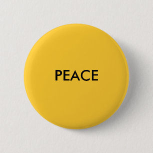 PEACE 6 CM ROUND BADGE