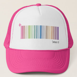 Peace 9 trucker hat