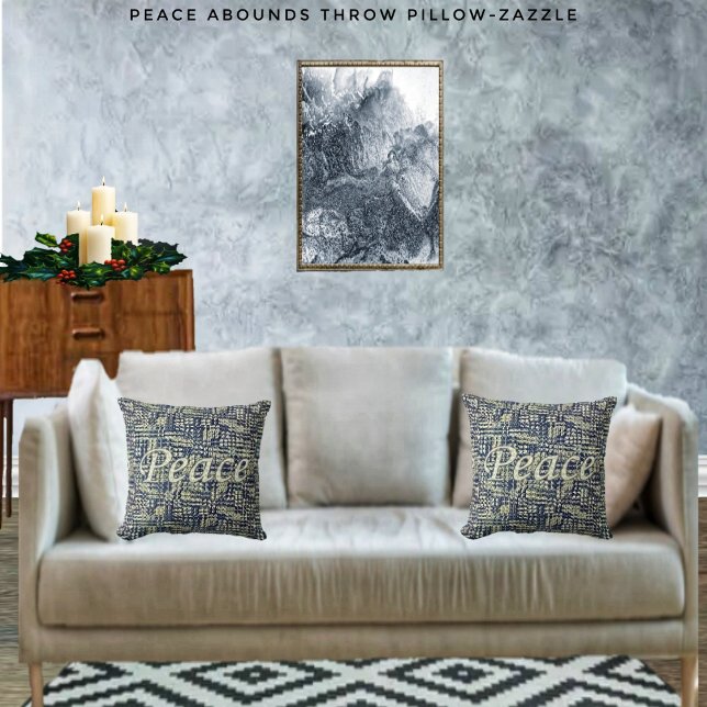 Peace Abounds Cushion (Creator Uploaded)