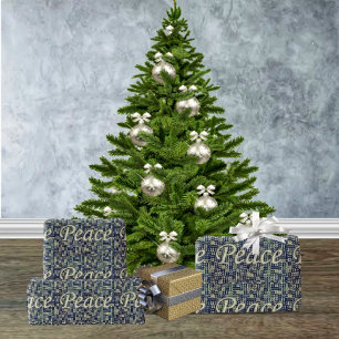 Peace Abounds Wrapping Paper