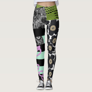 PEACE Abstract Leggings