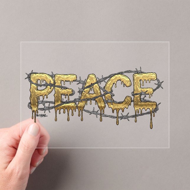 Peace Acrylic Invitations (Insitu (Handheld))