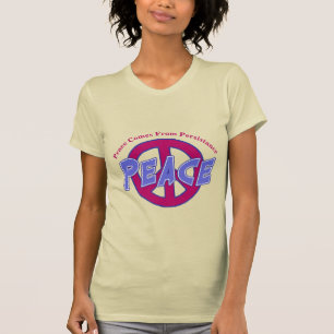 Peace, add or edit text, T-Shirt