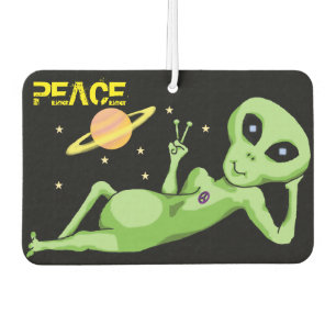 Peace Alien Air Freshener
