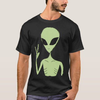 Peace Alien T-Shirt