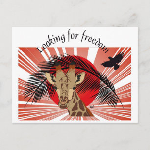 Peace and Freedom for all Postcard