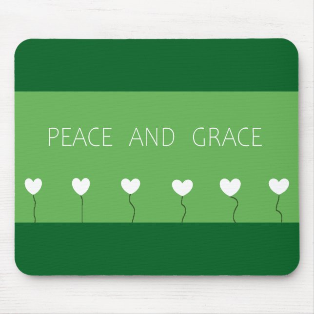 Peace and Grace Mousepad (Front)