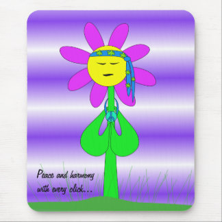 Peace and Harmony With Every Click Mouse Mat
