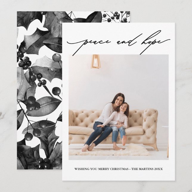 Peace and Hope Invitation (Front/Back)