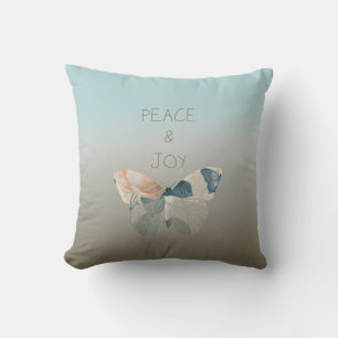 Peace and Joy Butterfly Cushion
