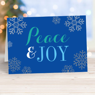 Peace and Joy   Corporate Holiday Cards