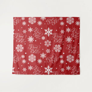 Peace and joy tapestry