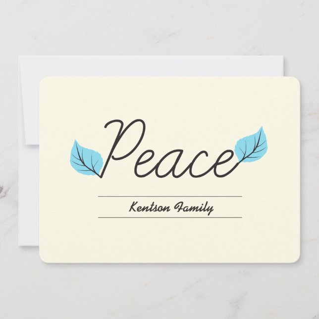 peace and leaves (Front)