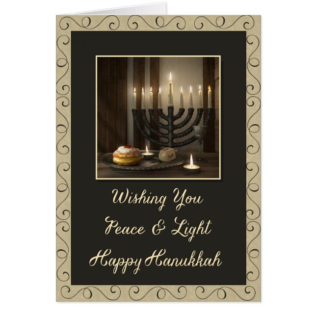 Peace and Light Hanukkah (Front)