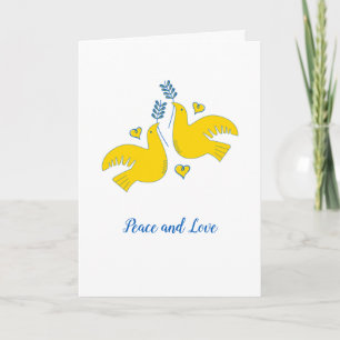 Peace and Love Card