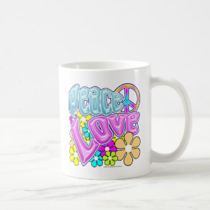Peace And Love Coffee Mug