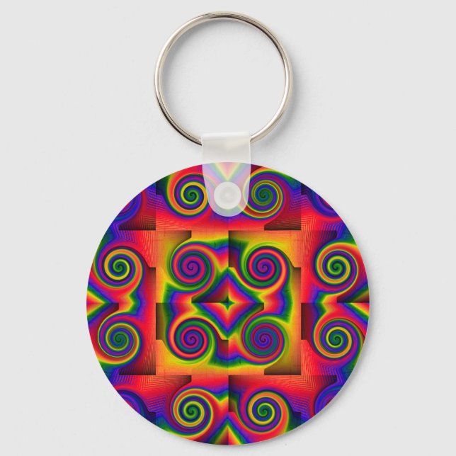 Peace and Love_ Key Ring (Front)