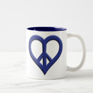 Peace and Love Mug