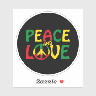 PEACE and LOVE, reggae style