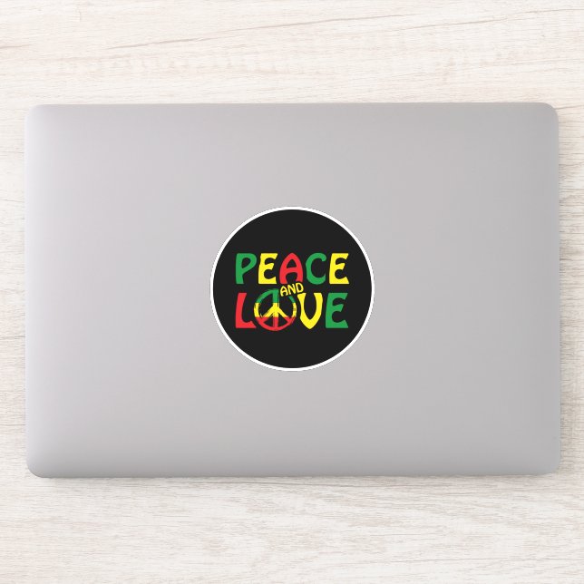 PEACE and LOVE, reggae style (Computer)