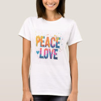 Peace and Love T-Shirt