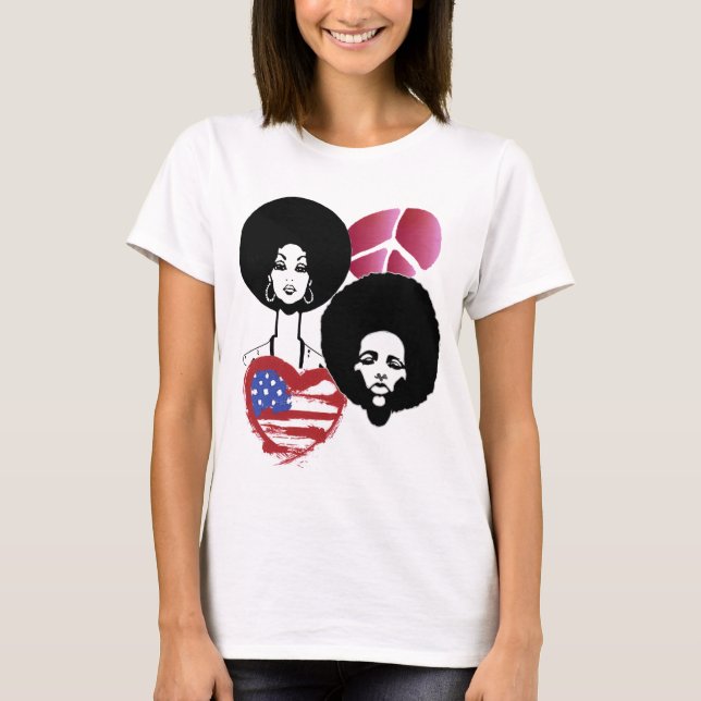 peace and love T-Shirt (Front)