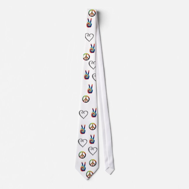 Peace and love tie (Front)
