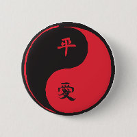 Peace and Love Yinyang