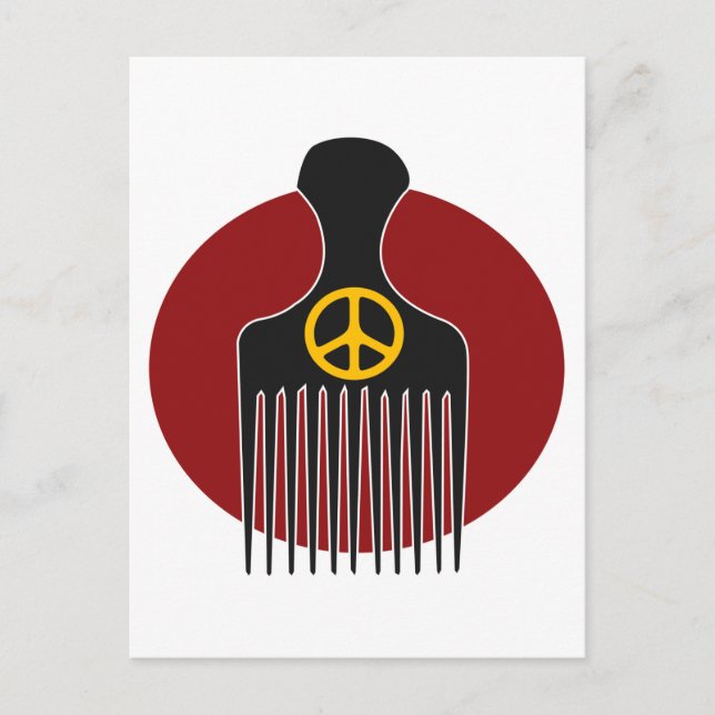 Peace and Nappyness Postcard (Front)